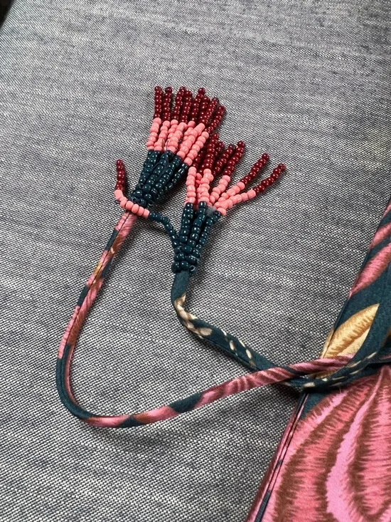 NWT Farm Rio Medium Seashell Floral Teal Boho Flowy Tapestry Maxi Light Dress - Picture 14 of 15